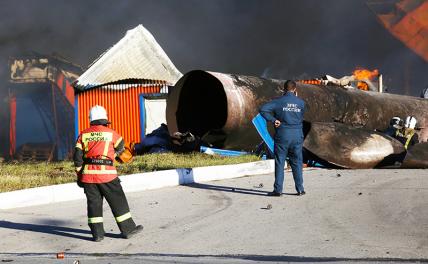 В МЧС назвали предварительную причину взрыва на АЗС в Новосибирске
