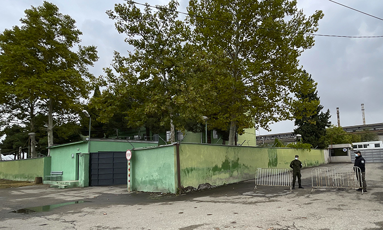 На фото: тюрьма в Рустави, где находится экс-президент Грузии Михаил Саакашвили.