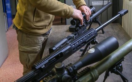 Снайперские дуэли на Украине: Русский “Сумрак” против американского Barrett