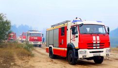 Лесной пожар в Рязанской области, а паленым запахло в Москве