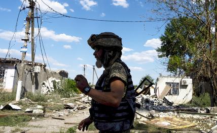 На фото: позиции украинских военных в Николаевской области