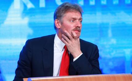 На фото: пресс-секретарь президента РФ Дмитрий Песков