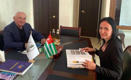 «Только вместе сможем выйти из любых трудностей»: Удальцова встретилась с главой НОК Абхазии