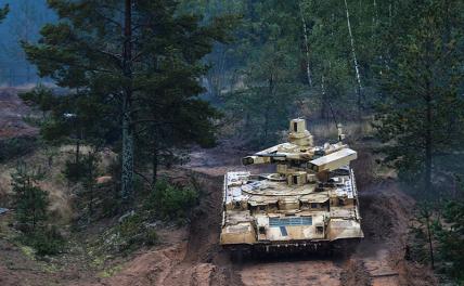 На фото: российская боевая машина поддержки танков «Терминатор»