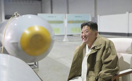 На фото: северокорейский лидер Ким Чен Ын