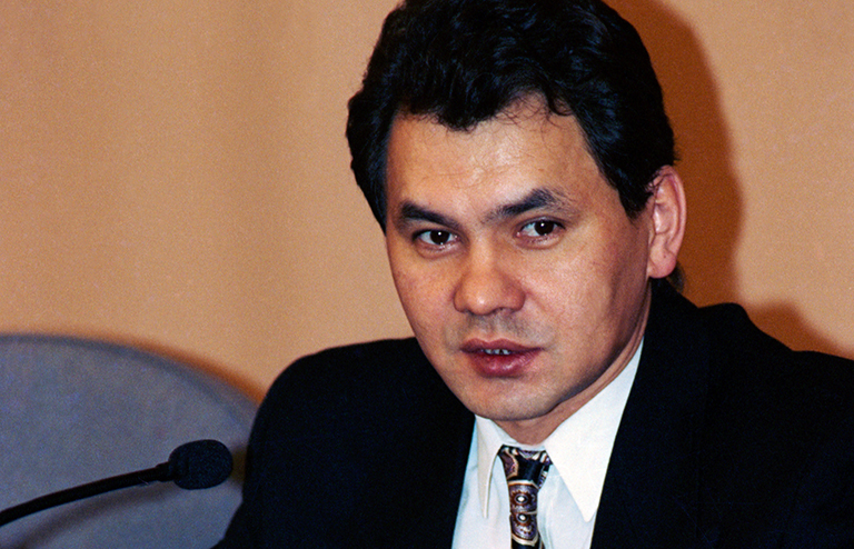 На фото: Сергей Шойгу ,1995 год