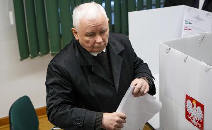 На фото: председатель партии "Право и справедливость" Ярослав Качиньский