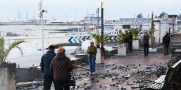 "Море волнуется раз…..": разрушения после мощного шторма в Крыму и Краснодарском крае
