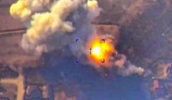 Термобарическая «Герань-2» сжигает натовскую технику и бункеры