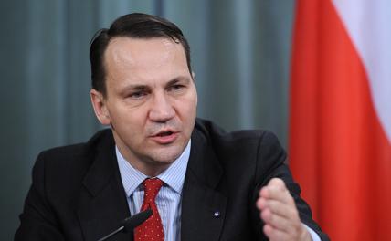 На фото: министр иностранных дел Польши Радослав Сикорский