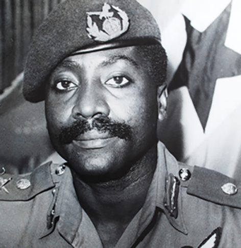 На фото: генерал Фред Акуффо