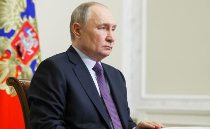 Путин заявил о пересечении ВС РФ границы с Украиной в Курской области
