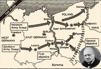 Уроки Второй мировой: 22 мая 1945-го на стол Черчиллю был положен план операции «Немыслимое» против СССР Уроки Второй мировой: 22 мая 1945-го на стол Черчиллю был положен план операции «Немыслимое» против СССР