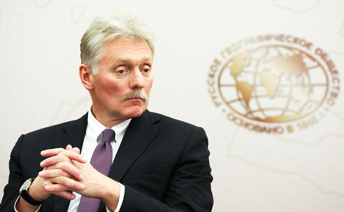На фото: официальный представитель Кремля Дмитрий Песков.