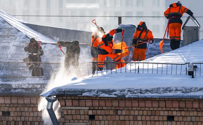 Люберецкая крыша — это очень опасно для жизни и здоровья Люберецкая крыша — это очень опасно для жизни и здоровья