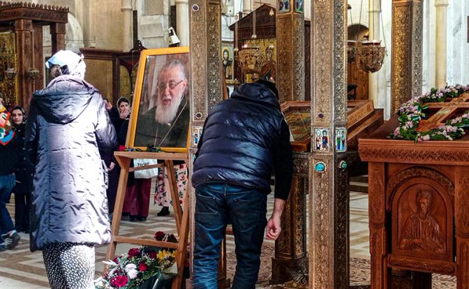 Путин выразил соболезнования в связи с кончиной Католикоса-Патриарха всея Грузии Илии II