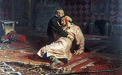 Художник объяснил нападение на полотно «Иван Грозный»