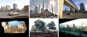 Грозный 15 лет спустя: до и после. Проспект Ахмата Кадырова и мечеть "Сердце Чечни" имени Ахмата Кадырова, 2015 год
