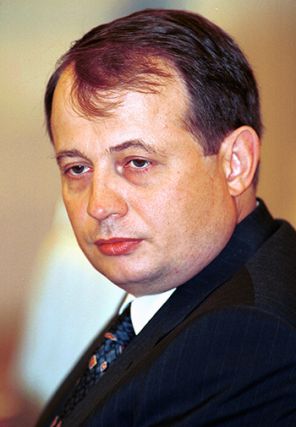 На фото: председатель совета директоров ОАО "Новолипецкий металлургический комбинат" Владимир Лисин, 2000 год
