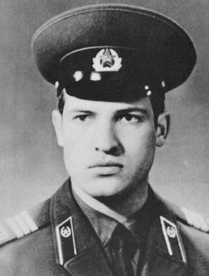 Александр Лукашенко во время службы в погранвойсках, г. Брест.