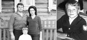 Николай Басков в детстве с родителями