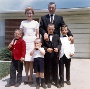Семья Пенс в 1960-х годах