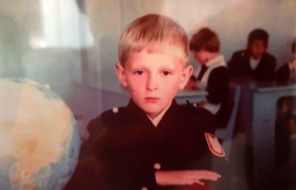 На фото: Павел Воля в детстве