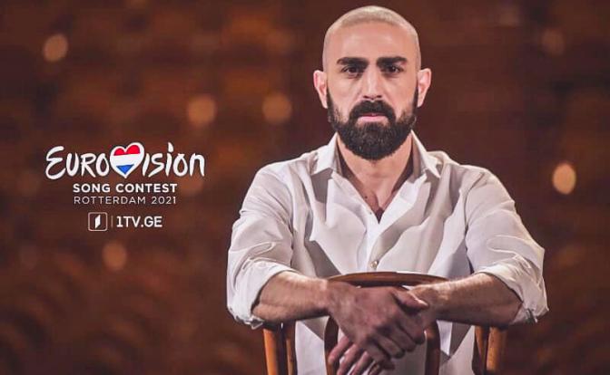 «Евровидение-2021»: Горячий грузинский певец перестарался с мачизмом
