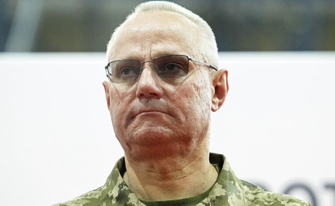 На фото: начальник Генерального штаба Вооруженных сил Украины Руслан Хомчак
