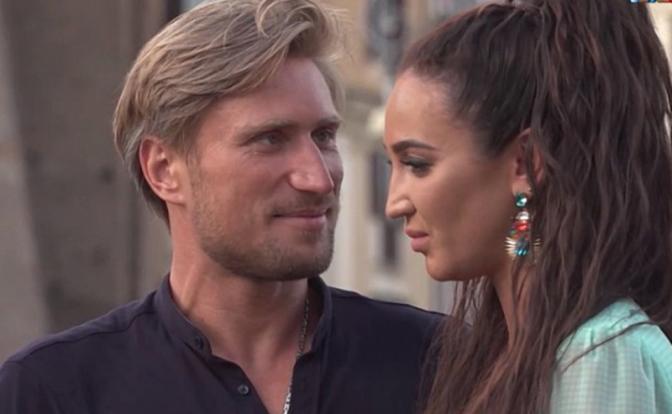 На фото: сыровар Денис Лебедев и телеведущая Ольга Бузова