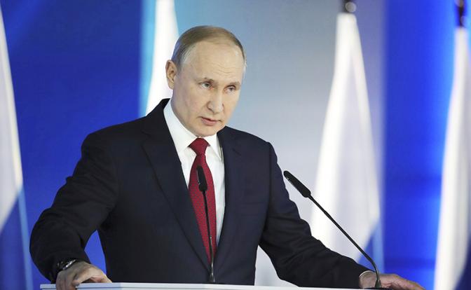 На фото: президент России Владимир Путин