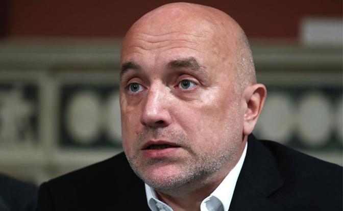 На фото: председатель партии "За правду", писатель Захар Прилепин