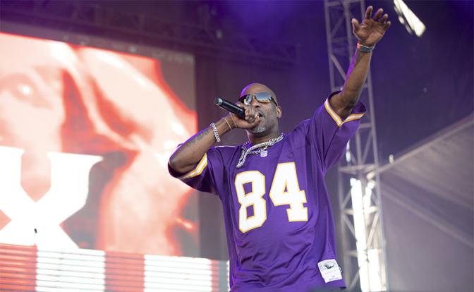 На фото: рэпер DMX