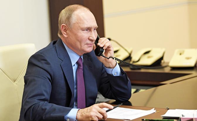 На фото: президент РФ Владимир Путин