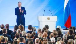 Владимир Путин о новых выплатах на детей, расходовании ФНБ и покушении на Лукашенко