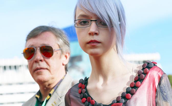 На фото: актер Михаил Ефремов с дочерью Анной-Марией