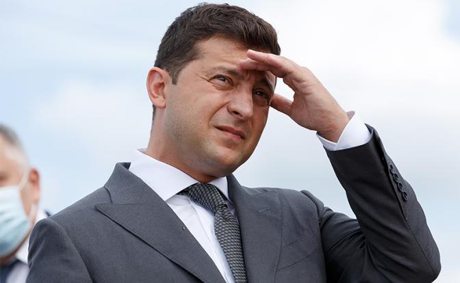 На фото: президент Украины Владимир Зеленский