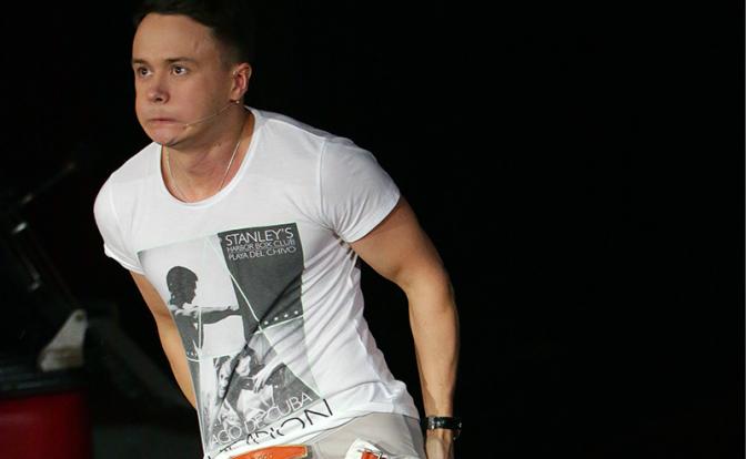 На фото: резидент Comedy Club Илья Соболев