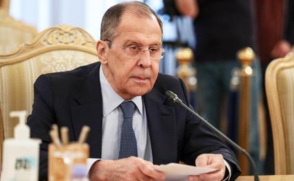 На фото: министр иностранных дел России Сергей Лавров