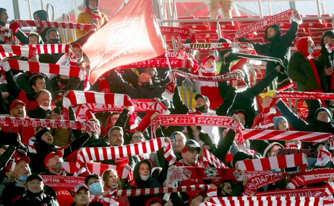 Болельщики «Спартака» устроили беспорядки на стадионе в Туле