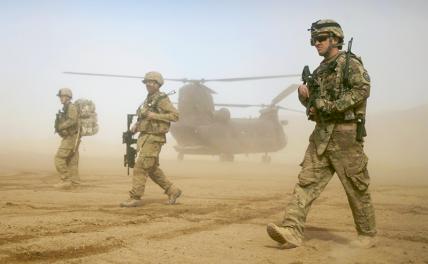 На фото: американские солдаты в Афганистане