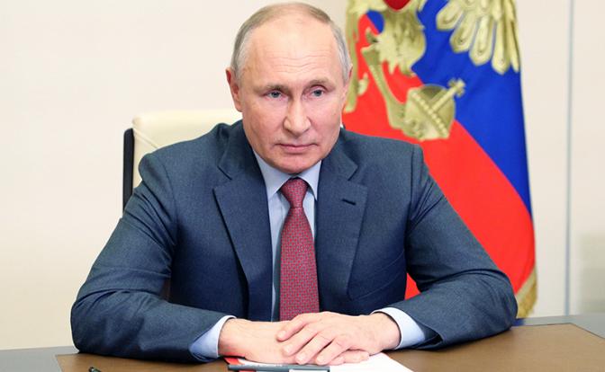 На фото: президент России Владимир Путин