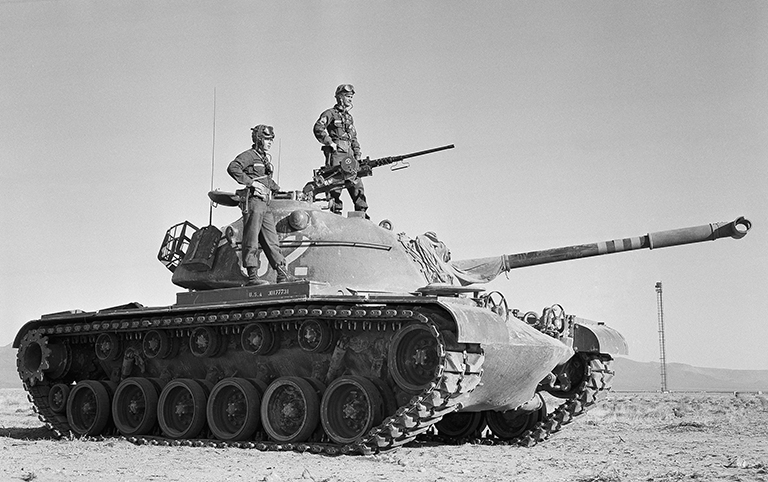 На фото: танк M48 Patton