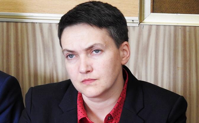 На фото: бывшый депутат Верховной Рады Украины Надежда Савченко