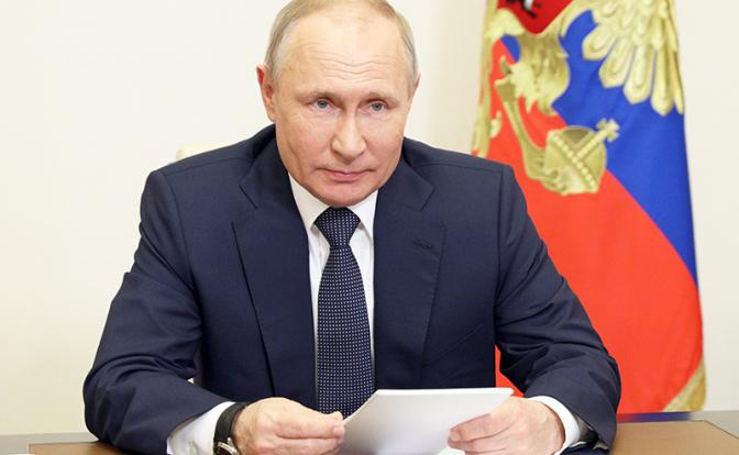 На фото: президент России Владимир Путин