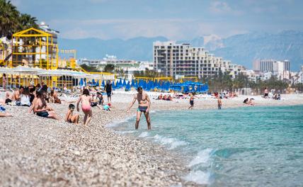 В Турции подсчитали убытки от отсутствия россиян на курортах