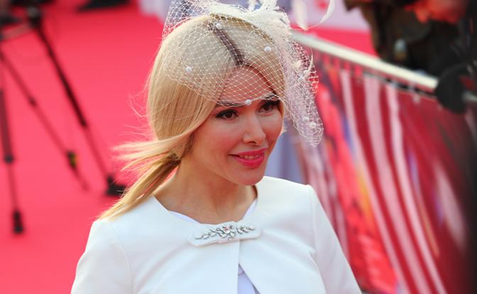 На фото: светская львица Алена Кравец