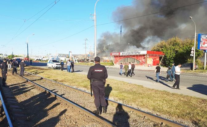 Растёт число пострадавших в результате взрывов на АЗС в Новосибирске