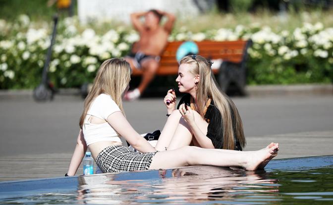 В Москве держится оранжевый уровень опасности