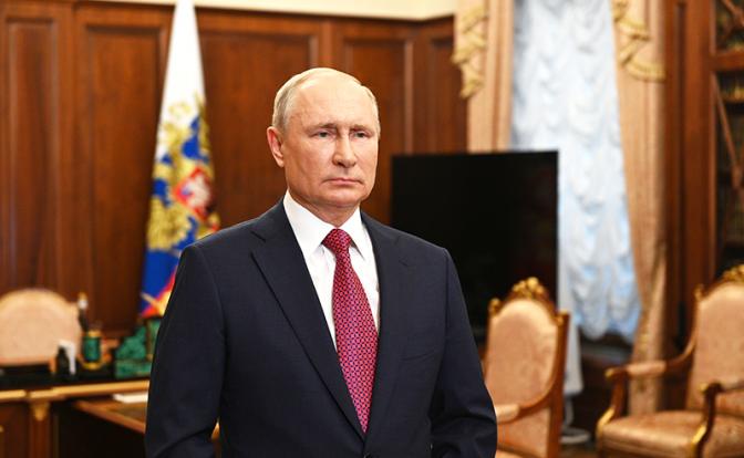 На фото: президент РФ Владимир Путин